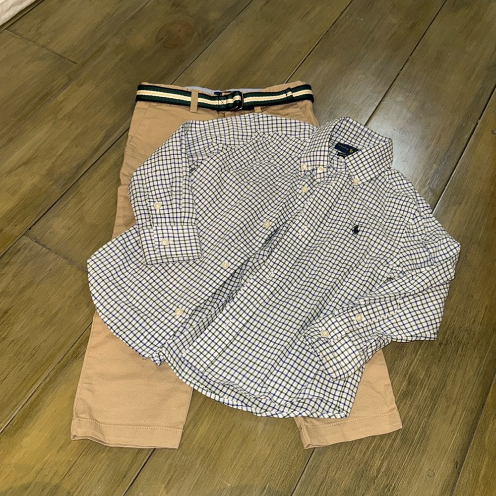 3T Ralph Lauren boys dress outfit